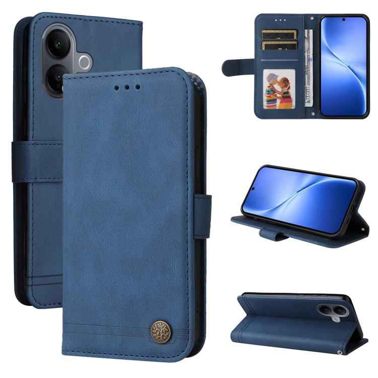 Skin Feel Life Tree Metal Button Leather Phone Case, For vivo Y500 Pro 5G, For vivo X300 Pro, For vivo X300, For vivo V60 Lite 4G / 5G, For vivo Y31 5G 2025, For vivo Y400 5G, For vivo V60 5G Global, For vivo Y400 Pro 5G / V40e / iQOO Z9s              ...