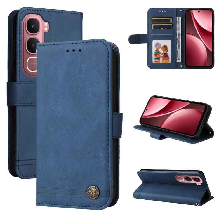 Skin Feel Life Tree Metal Button Leather Phone Case, For vivo Y500 Pro 5G, For vivo X300 Pro, For vivo X300, For vivo V60 Lite 4G / 5G, For vivo Y31 5G 2025, For vivo Y400 5G, For vivo V60 5G Global, For vivo Y400 Pro 5G / V40e / iQOO Z9s              ...