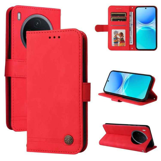 Skin Feel Life Tree Metal Button Leather Phone Case, For vivo Y500 Pro 5G, For vivo X300 Pro, For vivo X300, For vivo V60 Lite 4G / 5G, For vivo Y31 5G 2025, For vivo Y400 5G, For vivo V60 5G Global, For vivo Y400 Pro 5G / V40e / iQOO Z9s              ...