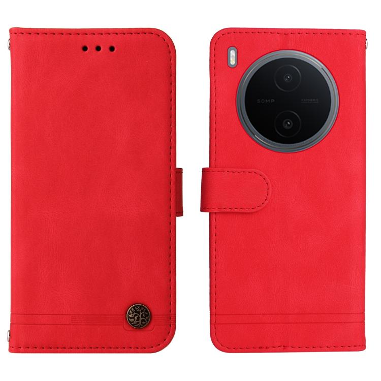 Skin Feel Life Tree Metal Button Leather Phone Case, For vivo Y600 Pro 5G, For vivo Y21 5G 2026 / vivo Y05 4G, For vivo V70 FE 5G, For vivo S50 5G / V70 5G, For vivo Y500 Pro 5G, For vivo X300 Pro, For vivo X300, For vivo V60 Lite 4G / 5G              ...