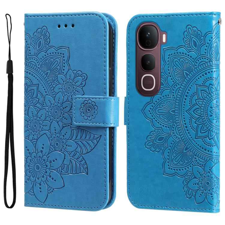 Seven-petal Flowers Embossing Leather Phone Case, For vivo Y500 Pro 5G, For vivo X300 Pro, For vivo X300, For vivo V60 Lite 4G / 5G, For vivo Y31 5G 2025, For vivo Y400 5G, For vivo V60 5G Global, For vivo Y400 Pro 5G / V40e / iQOO Z9s                 ...