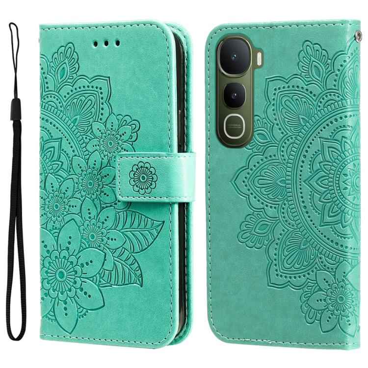 Seven-petal Flowers Embossing Leather Phone Case, For vivo Y500 Pro 5G, For vivo X300 Pro, For vivo X300, For vivo V60 Lite 4G / 5G, For vivo Y31 5G 2025, For vivo Y400 5G, For vivo V60 5G Global, For vivo Y400 Pro 5G / V40e / iQOO Z9s                 ...