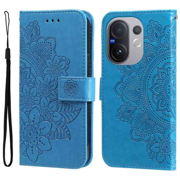 Seven-petal Flowers Embossing Leather Phone Case, For vivo Y500 Pro 5G, For vivo X300 Pro, For vivo X300, For vivo V60 Lite 4G / 5G, For vivo Y31 5G 2025, For vivo Y400 5G, For vivo V60 5G Global, For vivo Y400 Pro 5G / V40e / iQOO Z9s                 ...