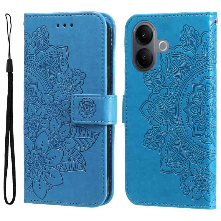 Seven-petal Flowers Embossing Leather Phone Case, For vivo Y500 Pro 5G, For vivo X300 Pro, For vivo X300, For vivo V60 Lite 4G / 5G, For vivo Y31 5G 2025, For vivo Y400 5G, For vivo V60 5G Global, For vivo Y400 Pro 5G / V40e / iQOO Z9s                 ...