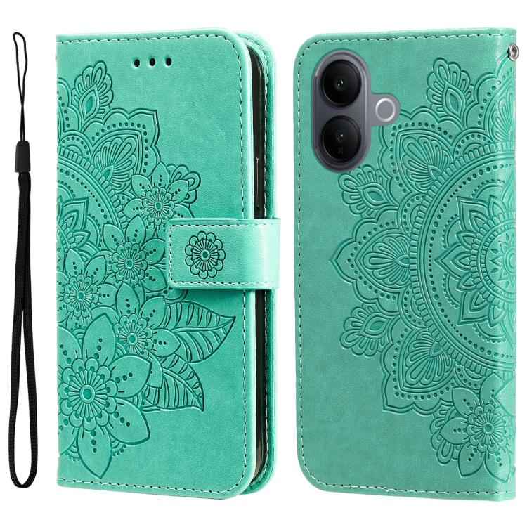 Seven-petal Flowers Embossing Leather Phone Case, For vivo Y500 Pro 5G, For vivo X300 Pro, For vivo X300, For vivo V60 Lite 4G / 5G, For vivo Y31 5G 2025, For vivo Y400 5G, For vivo V60 5G Global, For vivo Y400 Pro 5G / V40e / iQOO Z9s                 ...