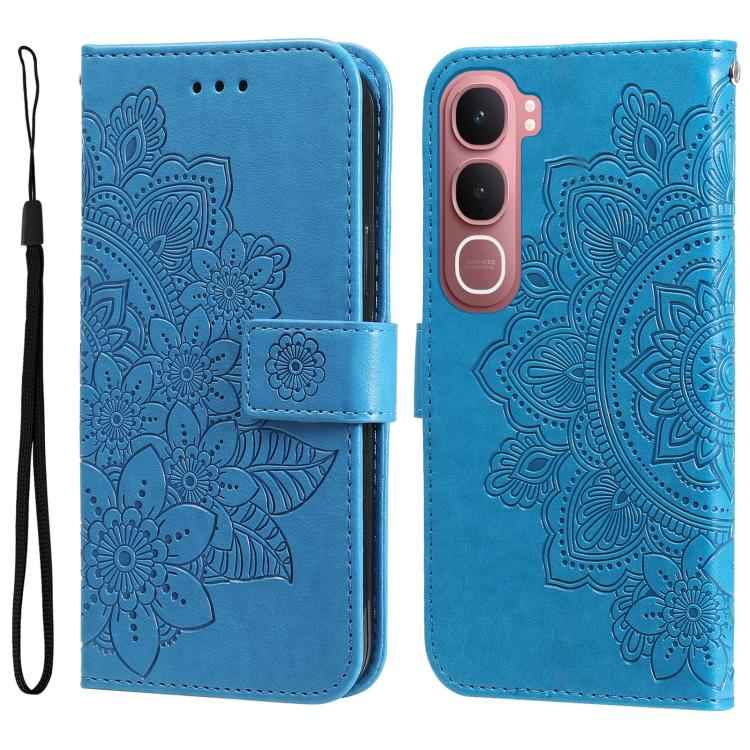 Seven-petal Flowers Embossing Leather Phone Case, For vivo Y500 Pro 5G, For vivo X300 Pro, For vivo X300, For vivo V60 Lite 4G / 5G, For vivo Y31 5G 2025, For vivo Y400 5G, For vivo V60 5G Global, For vivo Y400 Pro 5G / V40e / iQOO Z9s                 ...