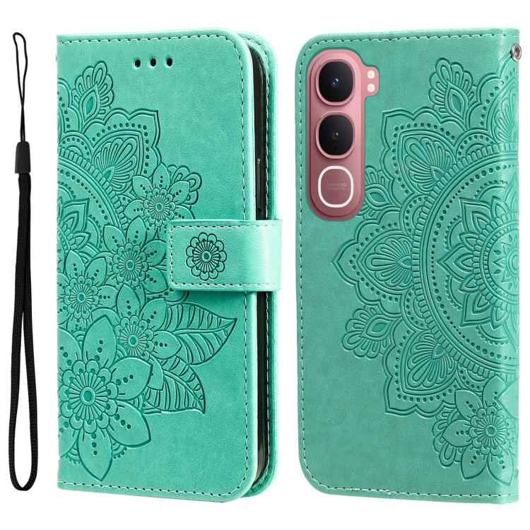 Seven-petal Flowers Embossing Leather Phone Case, For vivo Y500 Pro 5G, For vivo X300 Pro, For vivo X300, For vivo V60 Lite 4G / 5G, For vivo Y31 5G 2025, For vivo Y400 5G, For vivo V60 5G Global, For vivo Y400 Pro 5G / V40e / iQOO Z9s                 ...