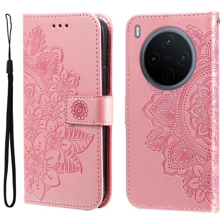 Seven-petal Flowers Embossing Leather Phone Case, For vivo Y500 Pro 5G, For vivo X300 Pro, For vivo X300, For vivo V60 Lite 4G / 5G, For vivo Y31 5G 2025, For vivo Y400 5G, For vivo V60 5G Global, For vivo Y400 Pro 5G / V40e / iQOO Z9s                 ...