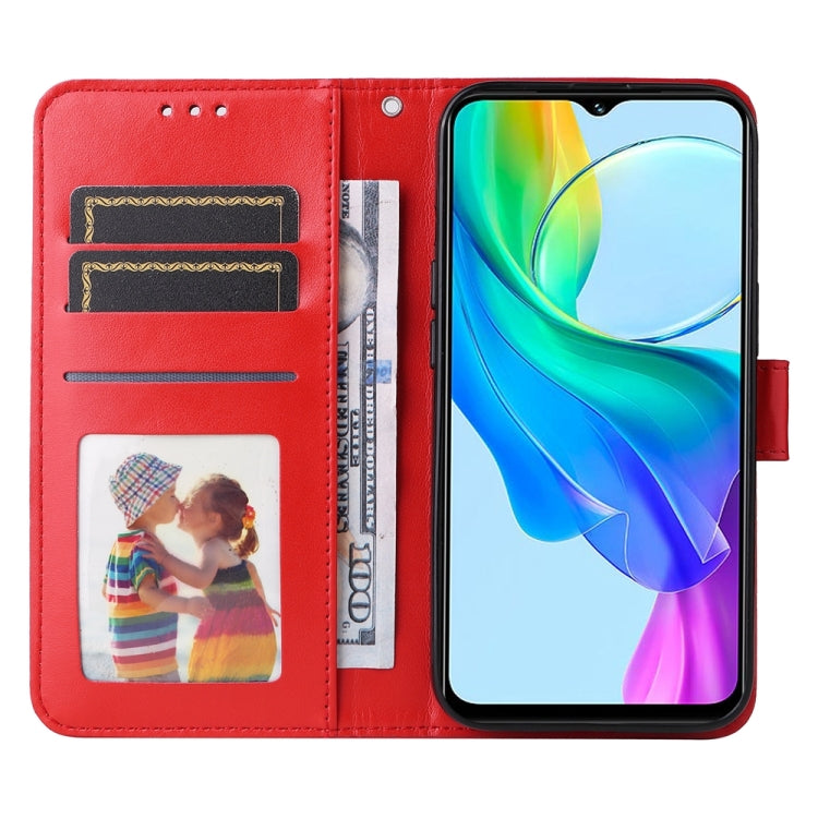 Embossed Sunflower Leather Phone Case, For vivo Y03 4G, For vivo Y200 / V29e Global, For vivo Y17s, For vivo Y36 4G / 5G Foreign, For vivo Y78 5G Foreign