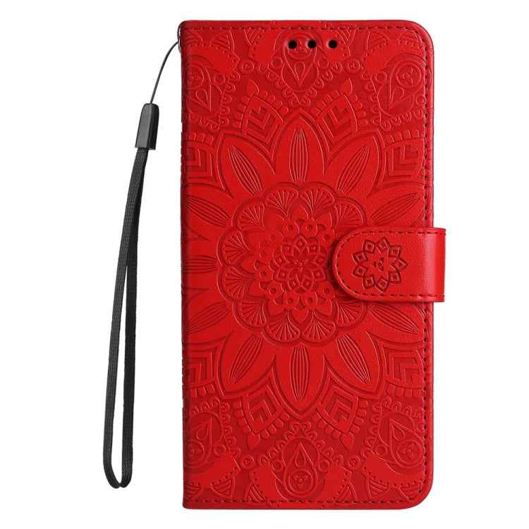 Embossed Sunflower Leather Phone Case, For vivo X200 Pro, For vivo V40 Lite 4G / 5G IDN, For vivo Y300 Pro, For vivo Y38 5G / T3x 5G Global, For vivo Y100 IDN / Y200e 5G Global, For vivo Y03 4G, For vivo Y200 / V29e Global, For vivo Y17s               ...