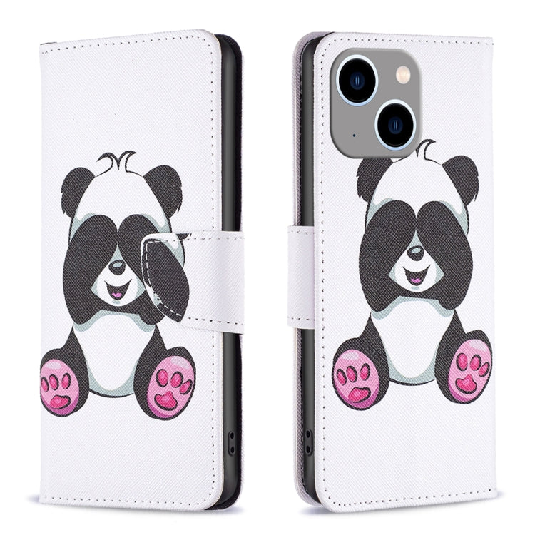Colored Drawing Pattern Flip Leather Phone Case