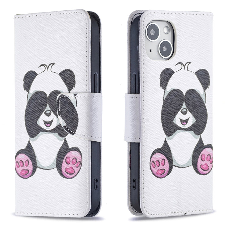 Colored Drawing Pattern Flip Leather Phone Case