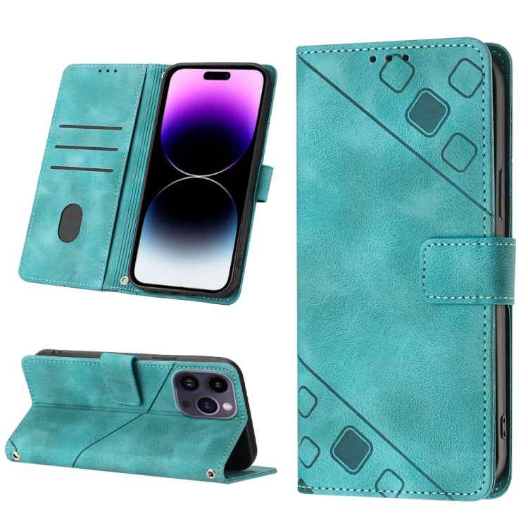 Skin-feel Embossed Leather Phone Case