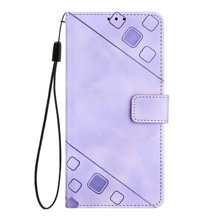 Skin-feel Embossed Leather Phone Case
