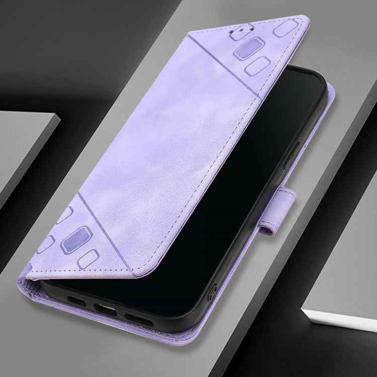 Skin-feel Embossed Leather Phone Case