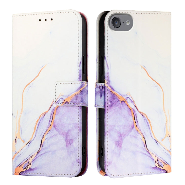 PT003 Marble Pattern Flip Leather Phone Case, For iPod Touch 7 / 6 / 5