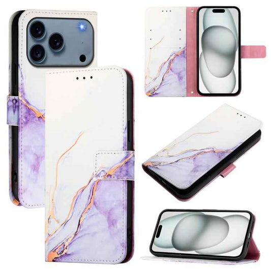 PT003 Marble Pattern Flip Leather Phone Case, For iPhone 17 Pro Max, For iPhone 17 Pro, For iPhone 17, For iPhone Air, For iPhone 16e, For iPhone 16 Pro Max, For iPhone 16 Pro, For iPhone 16 Plus, For iPhone 16