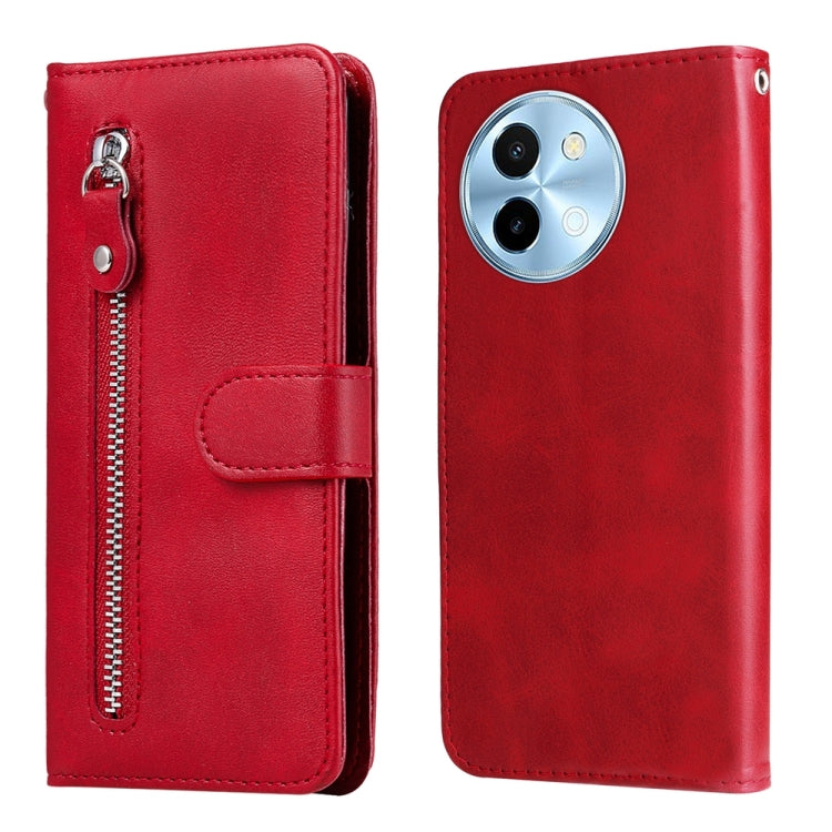 Fashion Calf Texture Zipper Leather Phone Case, For vivo Y300 Pro, For vivo Y38 5G / T3x 5G Global, For vivo Y100 IDN / Y200e 5G Global, For vivo Y03 4G, For vivo Y200 / V29e Global, For vivo Y17s, For vivo Y36 4G / 5G Global, For vivo Y78 5G Global
