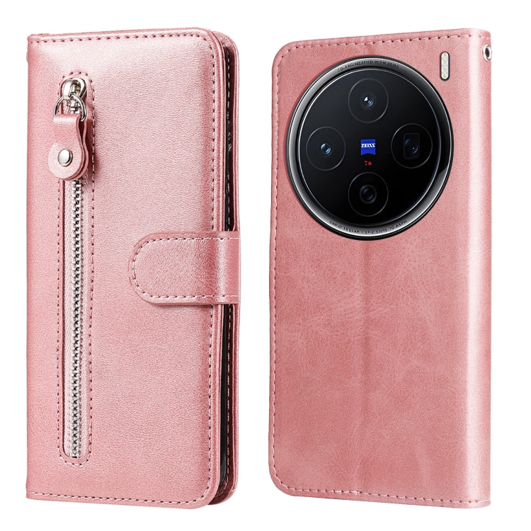 Fashion Calf Texture Zipper Leather Phone Case, For vivo S20 Pro, For vivo Y19s, For vivo X200, For vivo X200 Pro mini, For vivo X200 Pro, For vivo V40 Lite 4G / 5G IDN, For vivo Y300 Pro, For vivo Y38 5G / T3x 5G Global                                ...