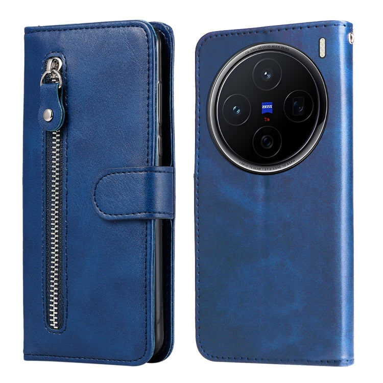 Fashion Calf Texture Zipper Leather Phone Case, For vivo S20 Pro, For vivo Y19s, For vivo X200, For vivo X200 Pro mini, For vivo X200 Pro, For vivo V40 Lite 4G / 5G IDN, For vivo Y300 Pro, For vivo Y38 5G / T3x 5G Global                                ...