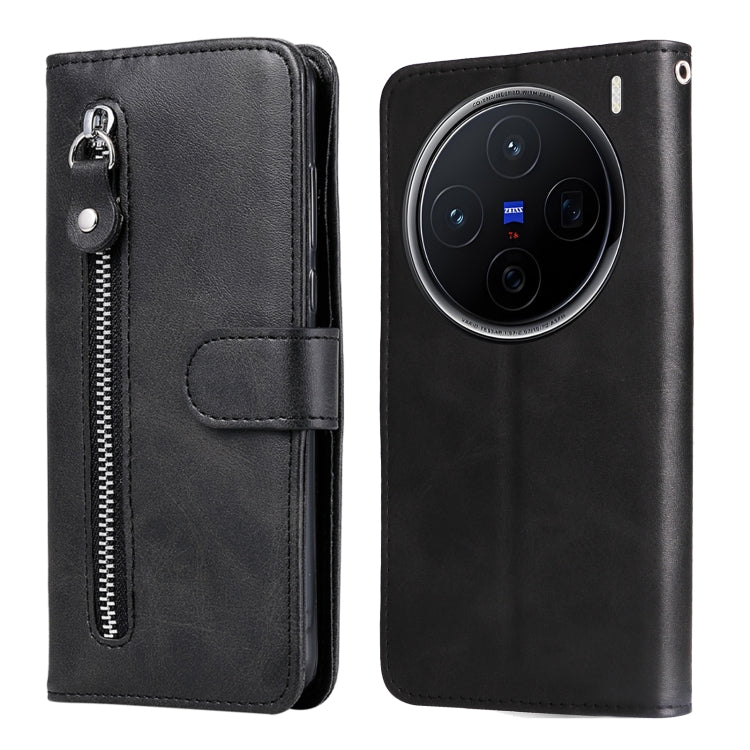 Fashion Calf Texture Zipper Leather Phone Case, For vivo S20 Pro, For vivo Y19s, For vivo X200, For vivo X200 Pro mini, For vivo X200 Pro, For vivo V40 Lite 4G / 5G IDN, For vivo Y300 Pro, For vivo Y38 5G / T3x 5G Global                                ...