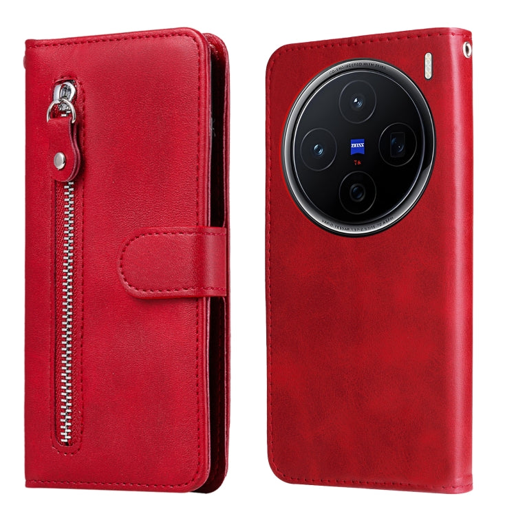 Fashion Calf Texture Zipper Leather Phone Case, For vivo S20 Pro, For vivo Y19s, For vivo X200, For vivo X200 Pro mini, For vivo X200 Pro, For vivo V40 Lite 4G / 5G IDN, For vivo Y300 Pro, For vivo Y38 5G / T3x 5G Global                                ...