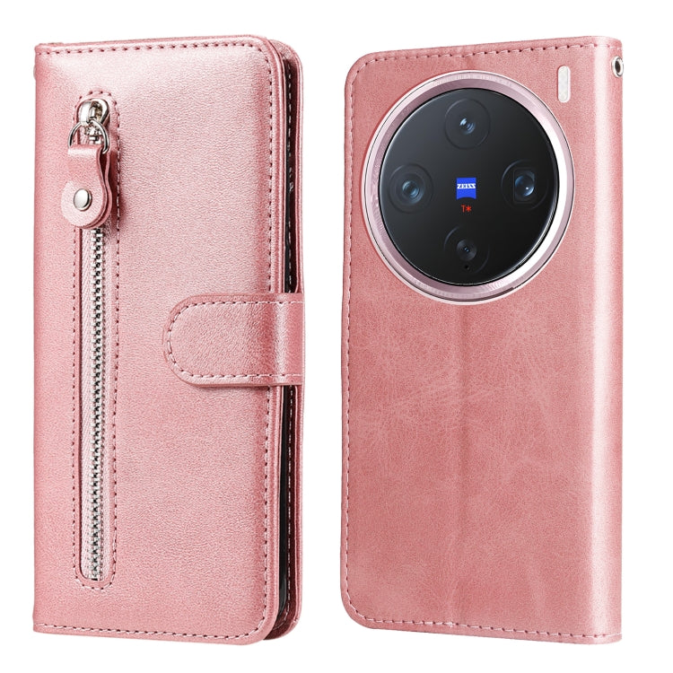 Fashion Calf Texture Zipper Leather Phone Case, For vivo S20 Pro, For vivo Y19s, For vivo X200, For vivo X200 Pro mini, For vivo X200 Pro, For vivo V40 Lite 4G / 5G IDN, For vivo Y300 Pro, For vivo Y38 5G / T3x 5G Global                                ...