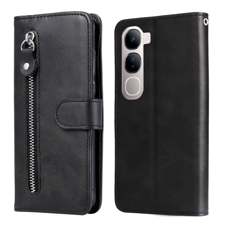 Fashion Calf Texture Zipper Leather Phone Case, For vivo S20 Pro, For vivo Y19s, For vivo X200, For vivo X200 Pro mini, For vivo X200 Pro, For vivo V40 Lite 4G / 5G IDN, For vivo Y300 Pro, For vivo Y38 5G / T3x 5G Global                                ...
