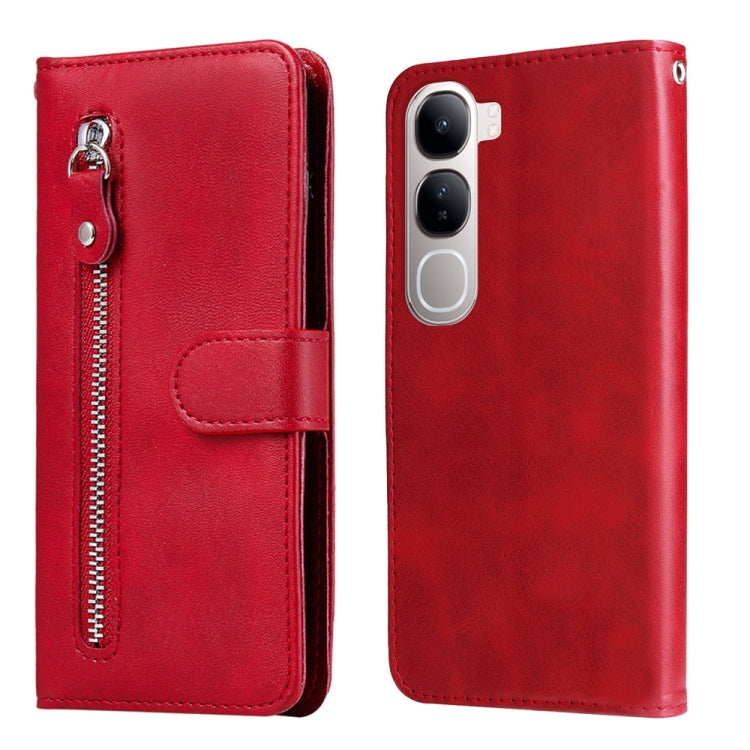 Fashion Calf Texture Zipper Leather Phone Case, For vivo S20 Pro, For vivo Y19s, For vivo X200, For vivo X200 Pro mini, For vivo X200 Pro, For vivo V40 Lite 4G / 5G IDN, For vivo Y300 Pro, For vivo Y38 5G / T3x 5G Global                                ...