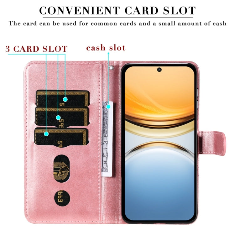 Fashion Calf Texture Zipper Leather Phone Case, For vivo Y300 Pro, For vivo Y38 5G / T3x 5G Global, For vivo Y100 IDN / Y200e 5G Global, For vivo Y03 4G, For vivo Y200 / V29e Global, For vivo Y17s, For vivo Y36 4G / 5G Global, For vivo Y78 5G Global