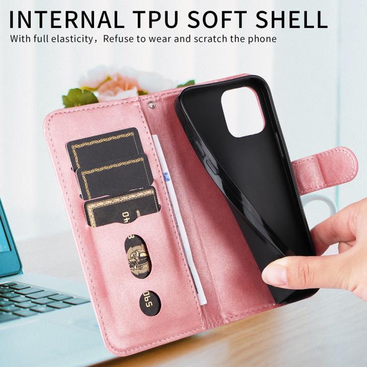Fashion Calf Texture Zipper Leather Phone Case, For vivo S20 Pro, For vivo Y19s, For vivo X200, For vivo X200 Pro mini, For vivo X200 Pro, For vivo V40 Lite 4G / 5G IDN, For vivo Y300 Pro, For vivo Y38 5G / T3x 5G Global                                ...