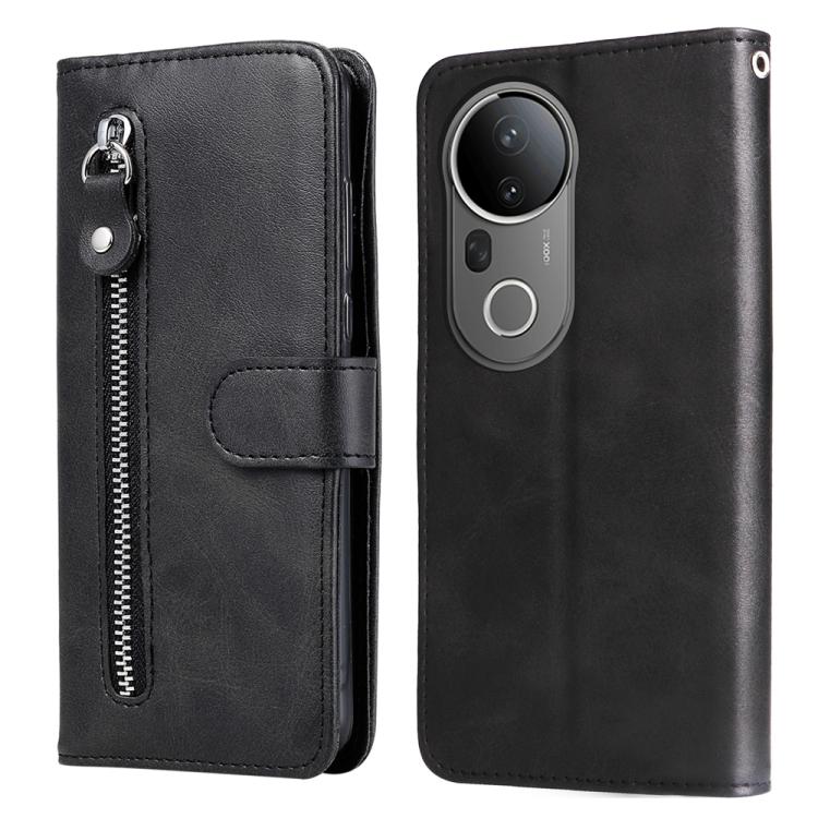 Fashion Calf Texture Zipper Leather Phone Case, For vivo S20 Pro, For vivo Y19s, For vivo X200, For vivo X200 Pro mini, For vivo X200 Pro, For vivo V40 Lite 4G / 5G IDN, For vivo Y300 Pro, For vivo Y38 5G / T3x 5G Global                                ...