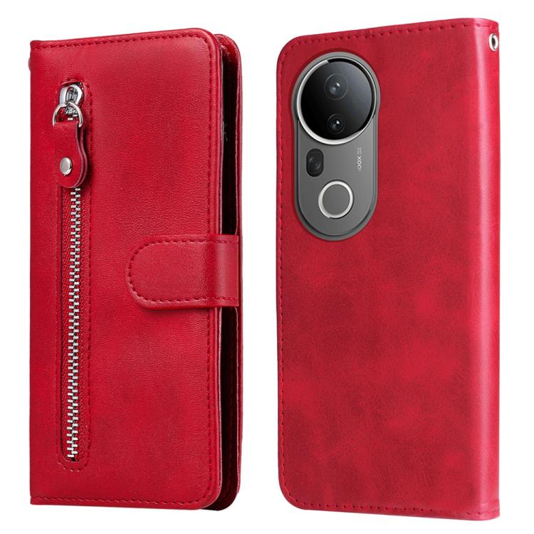 Fashion Calf Texture Zipper Leather Phone Case, For vivo S20 Pro, For vivo Y19s, For vivo X200, For vivo X200 Pro mini, For vivo X200 Pro, For vivo V40 Lite 4G / 5G IDN, For vivo Y300 Pro, For vivo Y38 5G / T3x 5G Global                                ...