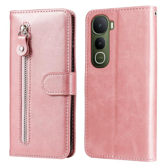 Fashion Calf Texture Zipper Leather Phone Case, For vivo Y400 5G, For vivo V60 5G Global, For vivo Y400 Pro 5G / V40e / iQOO Z9s, For vivo V50 Lite 4G / 5G, For vivo Y39 5G / Y300i, For vivo Y29s 5G / Y04 4G, For vivo Y29 4G, For vivo V50, For vivo S20
