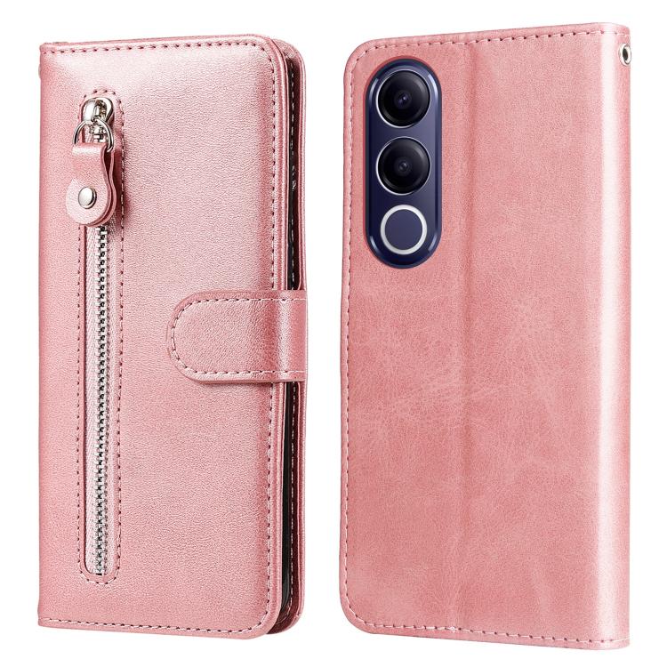 Fashion Calf Texture Zipper Leather Phone Case, For vivo Y600 Pro 5G, For vivo Y21 5G 2026 / vivo Y05 4G, For vivo V70 FE 5G, For vivo S50 5G / V70 5G, For vivo Y500 Pro 5G, For vivo X300 Pro, For vivo X300, For vivo V60 Lite 4G / 5G, For vivo Y31 5G 2025