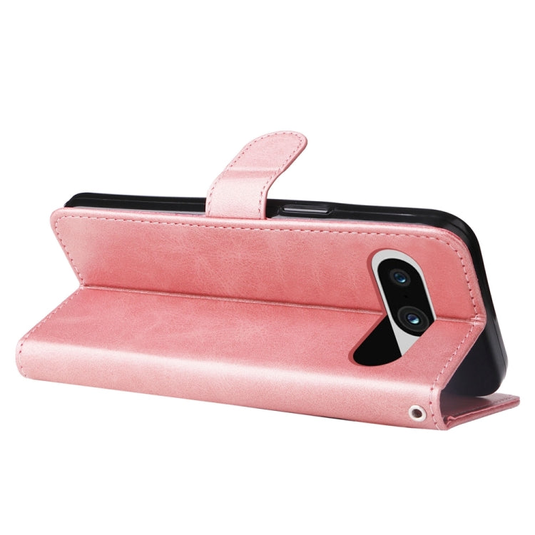 Fashion Calf Texture Zipper Leather Phone Case, For Google Pixel 8, For Google Pixel 7a, For Google Pixel 7 Pro, For Google Pixel 7