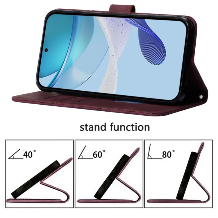 Crossbody 3D Embossed Flip Leather Phone Case, For iPhone 18 Pro / 17 Pro, For iPhone 18 Pro Max / 17 Pro Max, For iPhone 16e / 17e, For iPhone 17, For iPhone Air, For iPhone 16 Pro Max, For iPhone 16 Pro, For iPhone 16 Plus