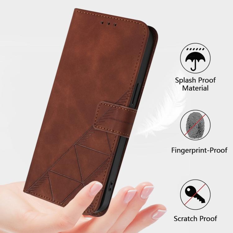 Crossbody 3D Embossed Flip Leather Phone Case, For iPhone 18 Pro / 17 Pro, For iPhone 18 Pro Max / 17 Pro Max, For iPhone 16e / 17e, For iPhone 17, For iPhone Air, For iPhone 16 Pro Max, For iPhone 16 Pro, For iPhone 16 Plus