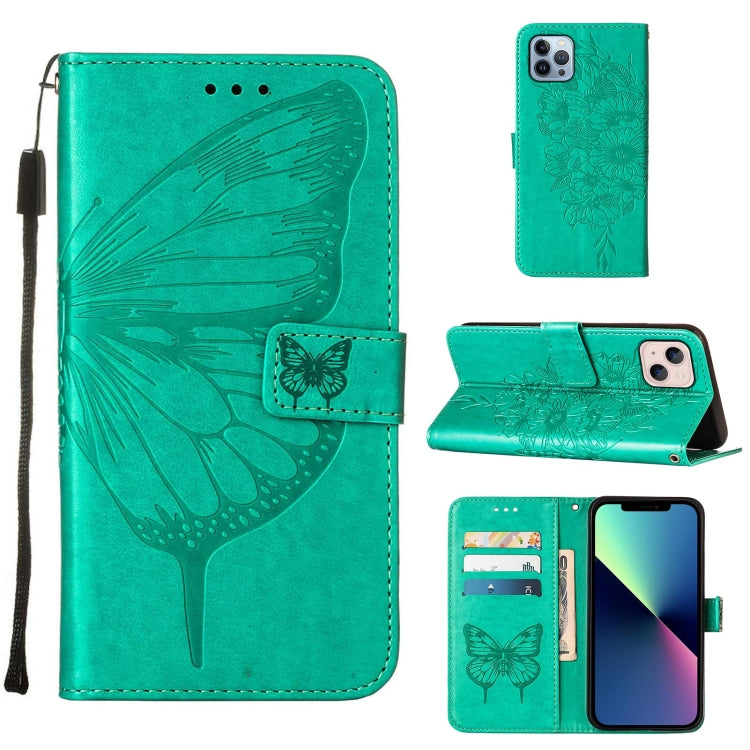 Embossed Butterfly Leather Phone Case, For iPhone 16 Pro, For iPhone 16 Plus, For iPhone 16, For iPhone 15 Pro Max, For iPhone 15 Pro, For iPhone 15 Plus