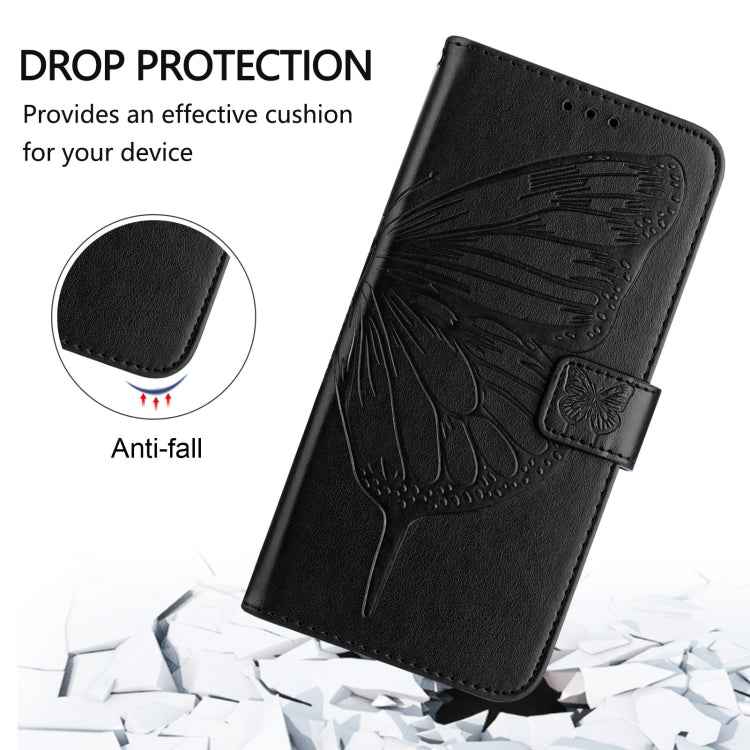 Embossed Butterfly Leather Phone Case, For iPhone 16 Pro, For iPhone 16 Plus, For iPhone 16, For iPhone 15 Pro Max, For iPhone 15 Pro, For iPhone 15 Plus