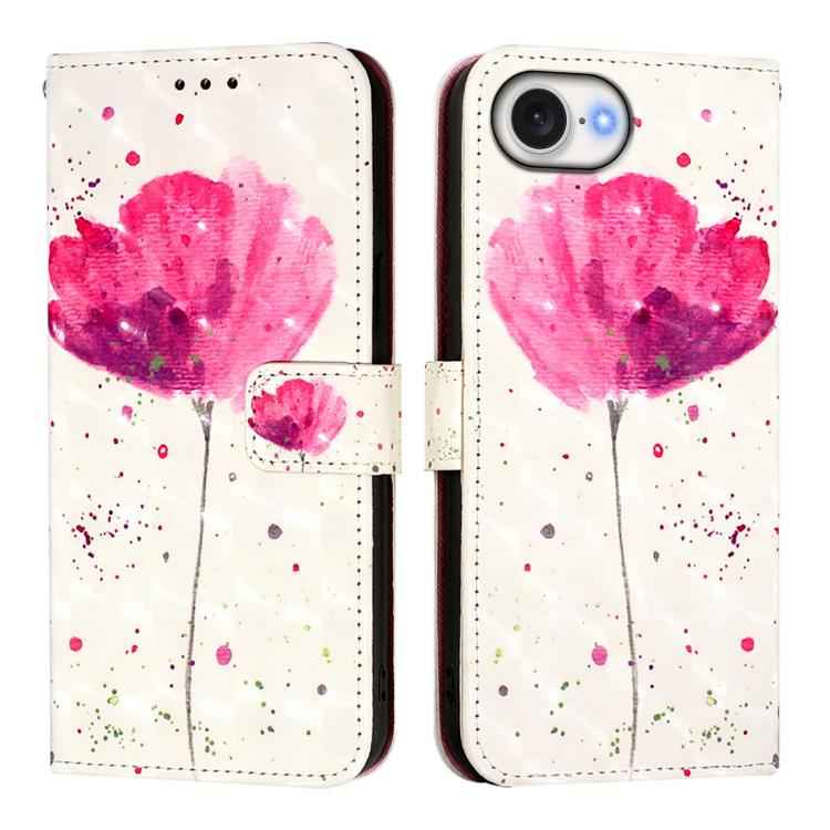 3D Painting Horizontal Flip Leather Phone Case, For iPhone 17e / 16e, For iPhone 17 Pro Max, For iPhone 17 Pro, For iPhone 17, For iPhone Air, For iPhone 16 Pro Max