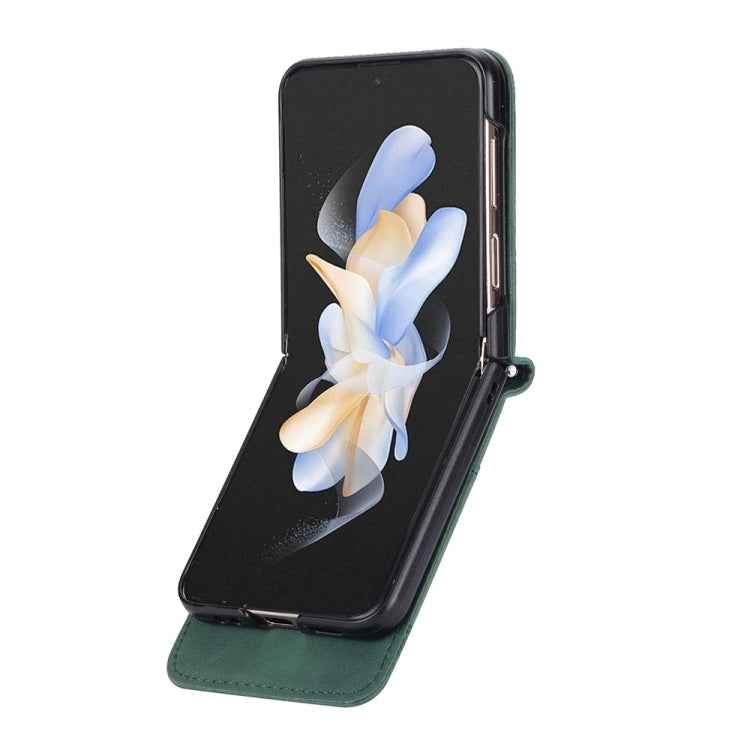 Dierfeng Dream Line TPU + PU Leather Phone Case, For Samsung Galaxy Z Flip6 / Flip7 FE, For Samsung Galaxy Z Fold6, For Samsung Galaxy Z Fold5, For Samsung Galaxy Z Flip5