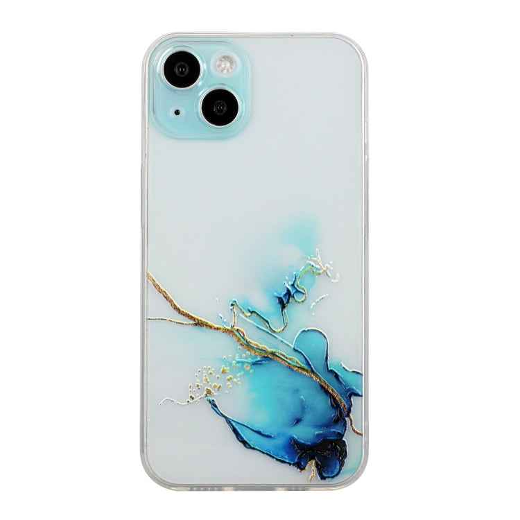 Hollow Marble Pattern TPU Straight Edge Phone Case
