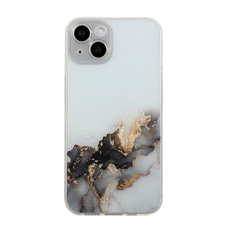 Hollow Marble Pattern TPU Straight Edge Phone Case