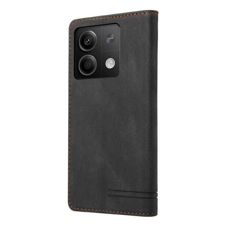 Skin Feel Anti-theft Brush Horizontal Flip Leather Case with Holder, For Xiaomi Redmi Note 13 5G, For Xiaomi Redmi 13C, For Xiaomi Redmi Note 13 Pro+, For Xiaomi Redmi Note 13 Pro 5G, For Xiaomi 13T, For Xiaomi Redmi 12                                 ...