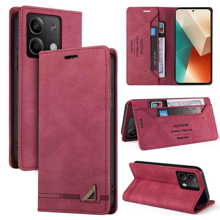 Skin Feel Anti-theft Brush Horizontal Flip Leather Case with Holder, For Xiaomi Redmi Note 13 5G, For Xiaomi Redmi 13C, For Xiaomi Redmi Note 13 Pro+, For Xiaomi Redmi Note 13 Pro 5G, For Xiaomi 13T, For Xiaomi Redmi 12                                 ...