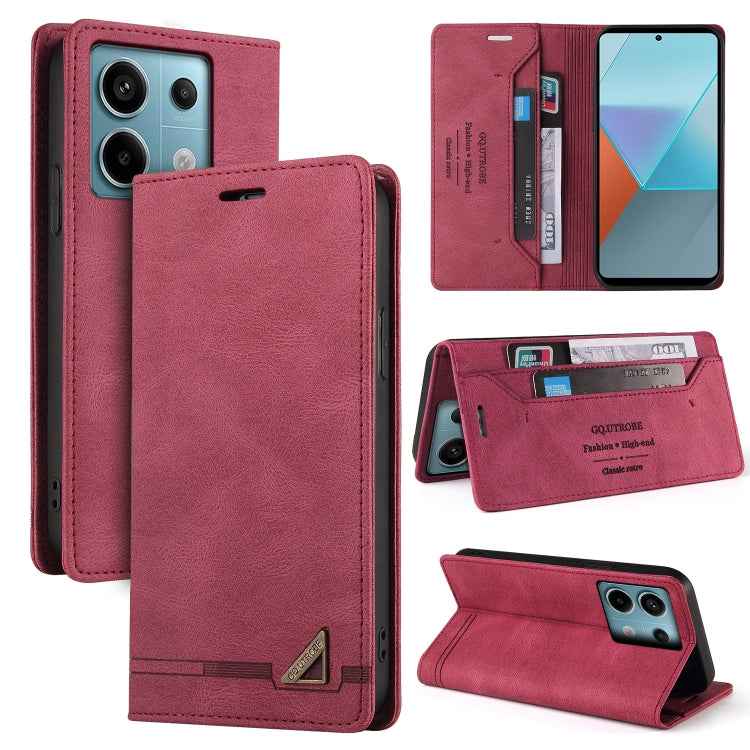 Skin Feel Anti-theft Brush Horizontal Flip Leather Case with Holder, For Xiaomi Redmi Note 13 5G, For Xiaomi Redmi 13C, For Xiaomi Redmi Note 13 Pro+, For Xiaomi Redmi Note 13 Pro 5G, For Xiaomi 13T, For Xiaomi Redmi 12                                 ...