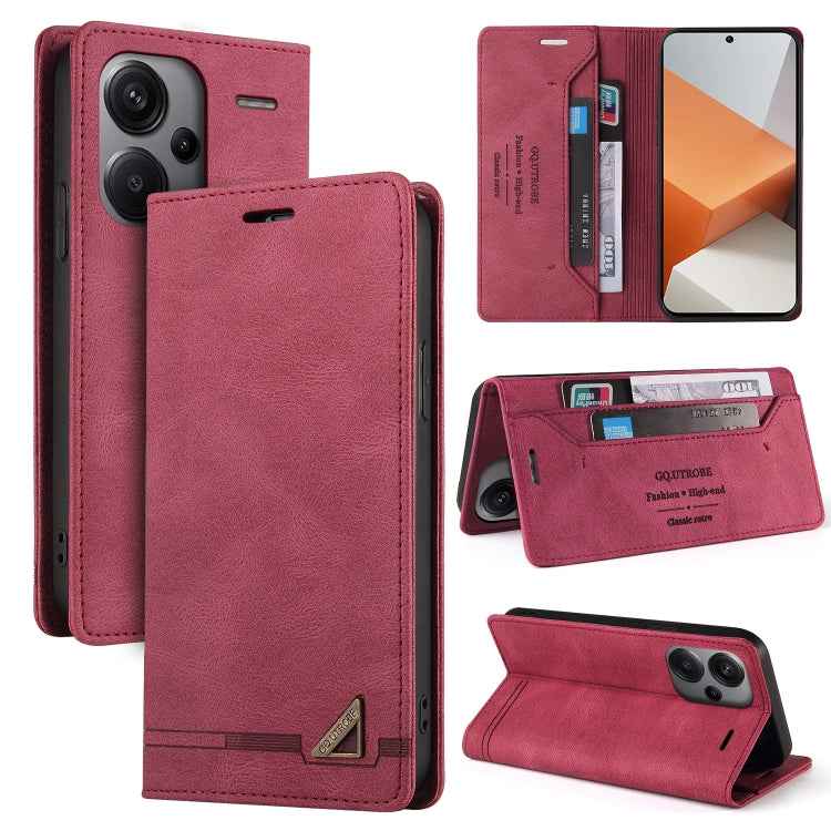 Skin Feel Anti-theft Brush Horizontal Flip Leather Case with Holder, For Xiaomi Redmi Note 13 5G, For Xiaomi Redmi 13C, For Xiaomi Redmi Note 13 Pro+, For Xiaomi Redmi Note 13 Pro 5G, For Xiaomi 13T, For Xiaomi Redmi 12                                 ...