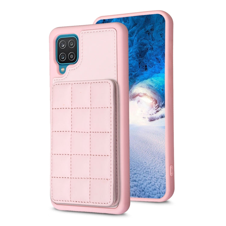 Grid Card Slot Holder Phone Case, For Samsung Galaxy S21 5G, For Samsung Galaxy S21+ 5G, For Samsung Galaxy S21 Ultra 5G, For Samsung Galaxy A12