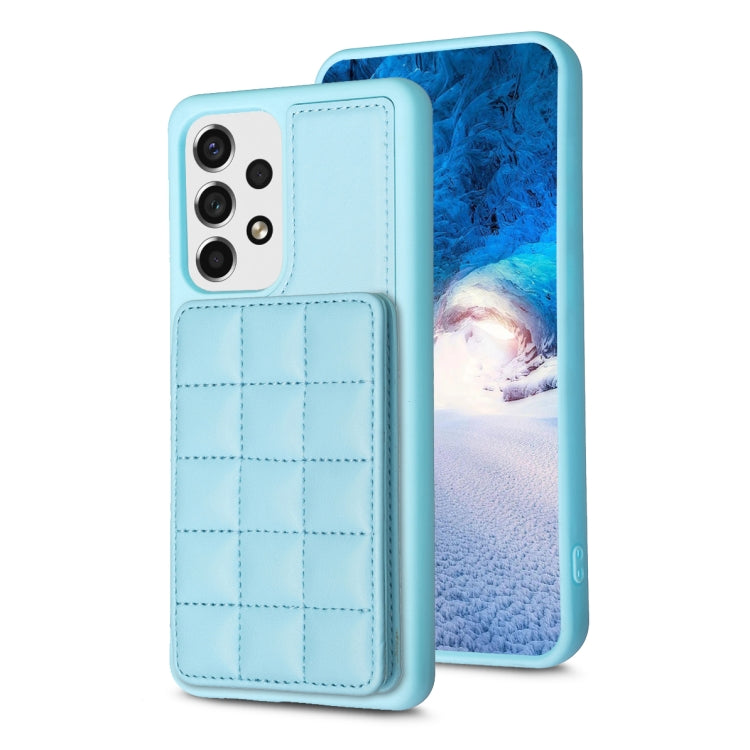 Grid Card Slot Holder Phone Case, For Samsung Galaxy S23 Ultra 5G, For Samsung Galaxy S22 Ultra 5G, For Samsung Galaxy S22+ 5G, For Samsung Galaxy S22 5G, For Samsung Galaxy S21 FE 5G, For Samsung Galaxy A53